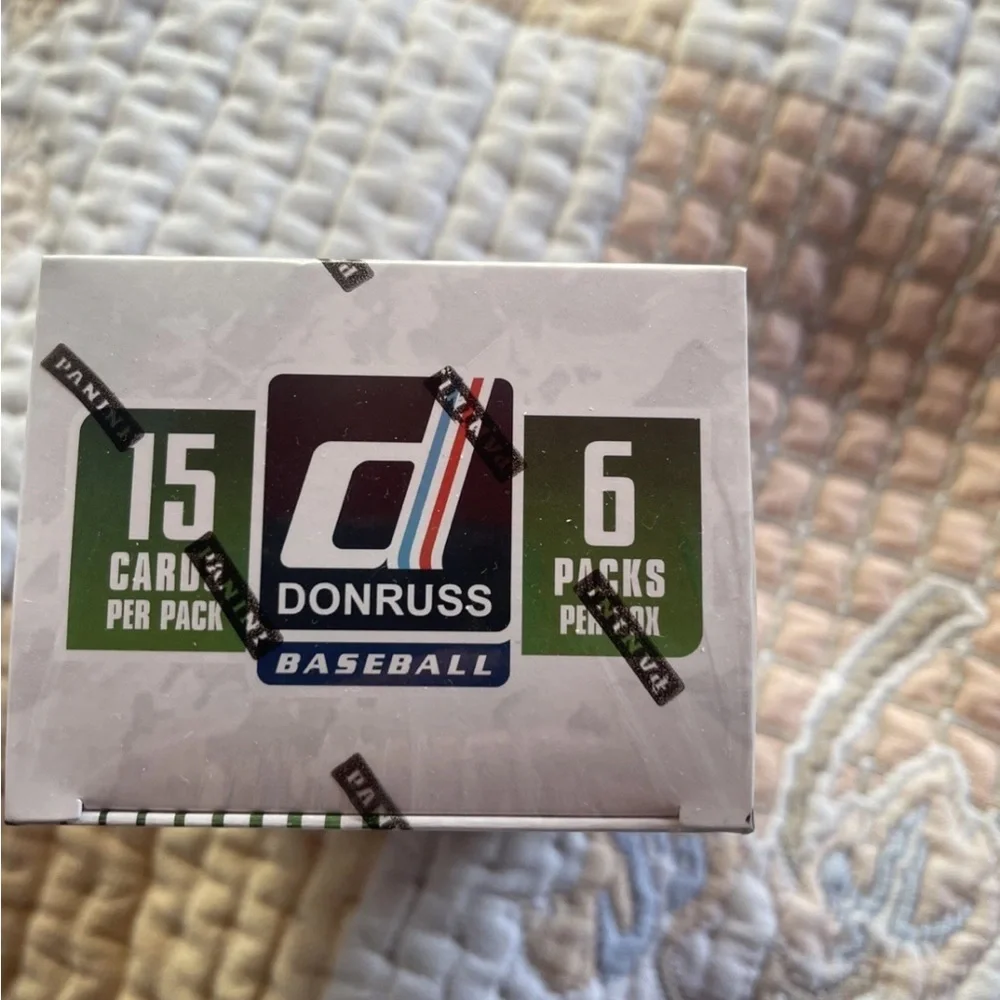 2025 Donruss BlasterBox Sealed 6 Packs 90 Cards Auto or Memorabilia 🔥⚾️🔥 - Picture 4 of 4